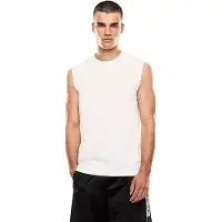 EA7 pour homme. 7M001405_AF22264 T-shirt Graphic Series blanc (M), Casuel, Coton, Sans manches / bretelles
