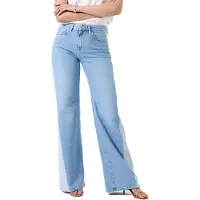 Garcia Celia wide femme Jeans, 25/32, Bleu, Wide fit
