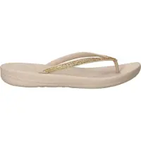 FitFlop iQushion Sparkle Teenslippers - Beige - Maat 40