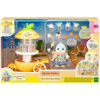 Sylvanian Families Poupée Le stand de jus de fruits