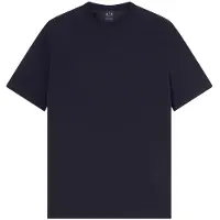 Armani Exchange pour homme. XM002439AF22249UB101 T-shirt XM002439AF22249UB101 bleu marine (XXL), Blanc, Casuel, Coton, Manche longue