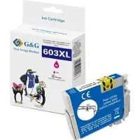 G&G 16975 XL-Druckerpatrone kompatibel mit Epson 603XL Magenta