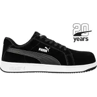 Puma Chaussure Basse Iconic Suede S1P Noir T.40 - - 640010200000040