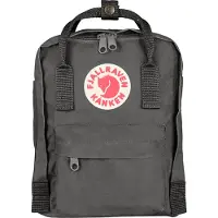 Fjällräven Sac à dos 'Kanken' bleu fumé / rouge / blanc
