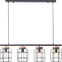 Brilliant Lampe suspendue pour salle à manger Gwen 4 lumières