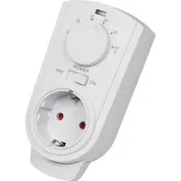 McPower Steckdosen-Thermostat "TCU-330", 5-30°C, max. 3500W, 230V