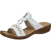 Rieker Mule or / blanc