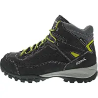 Meindl Hommes, Chaussures de randonnée, Salo Men Mid GTX (42), Noir, Jaune, Gris