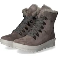 Legero Chaussures pour femmes, bottines, lacets, couleur grise, style décontracté