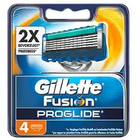 P & G Gillette Fusion ProGlide Lames de rasoir 4 pièces
