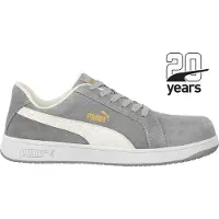 Puma Chaussure Basse Iconic Suede S1P Gris T.38 - - 640030800000038