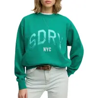 Superdry Sweat-shirt émeraude