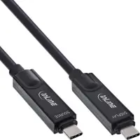 InLine USB 3.2 Gen.2 AOC Kabel (7.50 m, USB 3.2 Gen 2, 60 W)