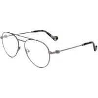 Moncler Lunettes de Vue ML5023 54/16/145 Shiny gunmetal Metal WOMAN ML5023