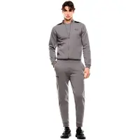 EA7 pour homme. 7M001601_AF20845 Ventus Natural Set Grey (XXL), Casuel, Sport, Gris, Coton, Sportswear, Multisport, Manche longue
