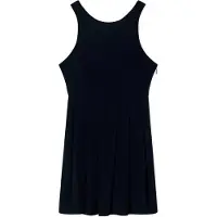 Armani Exchange pour femme. XW002282AF21555UC001 Robe noire classique (S), Casuel, Polyester, Sans manches / bretelles