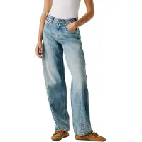 Pepe Jeans pour femme. PL2051028 Jeans Loose Bow blue (28/32), Bleu, Casuel, Coton, Denim