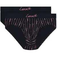 Emporio Armani pour homme. EM000251_AF19049 Set 2 San Valentine navy briefs (S), Homewear, Coton, Marine