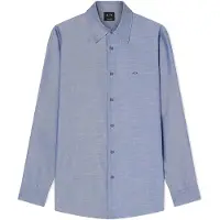 Armani Exchange pour homme. XM002112AF22548UB113 Chemise Regular Fit bleu (XL), Casuel, Coton, Manche longue