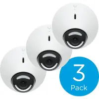 Ubiquity Caméra de Sécurité IP Ubiquiti G5 Dome PoE 4MP 2.8mm Extérieur IPX4 (3 unités)