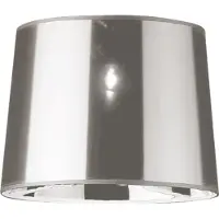 Ideal Lux DORSALE MPT1 Abat-jour structure chrome recouvert d'un film PVC