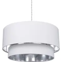 LEDKIA Suspension Textile Reflect Duo Blanc
