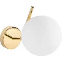 Toolight Applique Murale G100-1W Gold White
