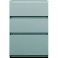 Burgbad Lin20 Armoire basse, 3 tiroirs, 600x407x870mm, USIW060F5395