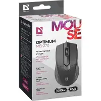 Defender Souris Optimum MB-270 pour le bureau, droitier, USB Type-A, optique, 1000 DPI