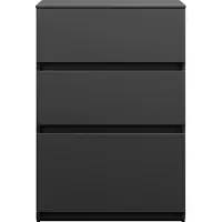 Burgbad Lin20 Armoire basse, 3 tiroirs, 600x407x870mm, USIW060F5381