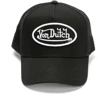 Von Dutch Casquette trucker Staple - Noir, Noir