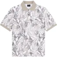 Armani Exchange pour homme. XM002355AF10366F1146 Polo Classic beige (M), Casuel, Coton, Manche courte