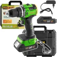 Procraft Perceuse-visseuse sans fil PA18LiH