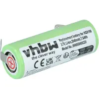 VHBW Batterie compatible avec Philips Norelco HQ7390, HQ8100, AT895, HQ8140, HQ8150, HQ8160 rasoir tondeuse électrique (2040mAh, 3,7V, Li-ion)