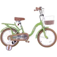 Buxibo - Vélo d'enfant pour fille - Ibiza - 12 pouces - Vert