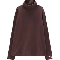 CMP 35l4726 High Neck Sweater Marron,Violet M Femme