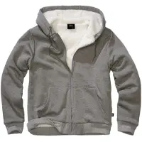 Brandit Teddylining Full Zip Sweatshirt Gris XL Homme