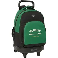 Safta Blackfit8 Varsity 33l 33x45x22cm Wheeled Backpack Vert Enfants