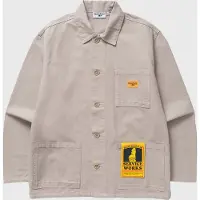 Service Works Surchemises Canvas Chore Shirt hommes - Beige - EU M