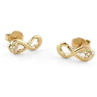 GUESS Boucles d'oreilles 'INFINITY' or
