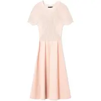 Armani Exchange Xw001885_af10352 Short Sleeve Dress Beige XL Femme