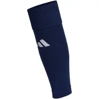 Adidas Unisexe, Chaussettes de sport, Unisex Milano Sleeve, team navy blue 2/white, L (43 - 45), Blanc, Bleu