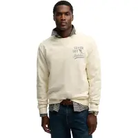 Superdry Athletic Essential Crew Sweatshirt Beige L Homme