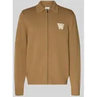 Wood wood Cardigan à fermeture éclair tay hommes - Ermine