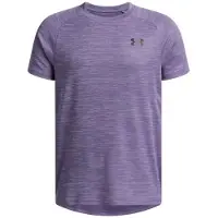Under Armour Tech Textured Short Sleeve T-shirt Violet 10-12 Years Garçon