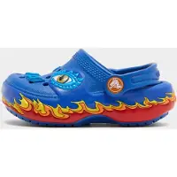 Crocs Chaussures ouvertes 'Classic' bleu / azur / jaune / rouge