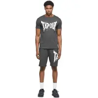 TAPOUT Dunlab Short Sleeve Set Gris 3XL