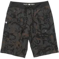 Salty Crew Flagship 22 Boardshort Swimming Shorts Gris 38 Homme