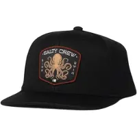 Salty Crew Tako Club Snapback Cap Noir Homme
