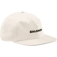 Salomon Logo Flat Cap Blanc S-M